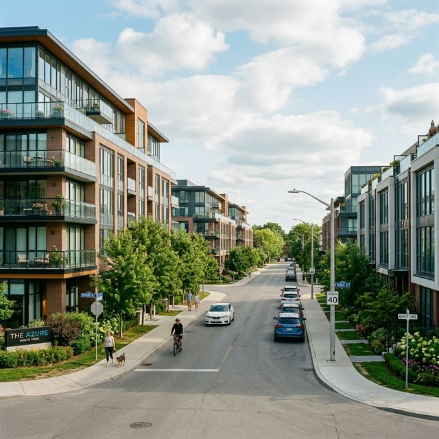 North York commercial and residential center
