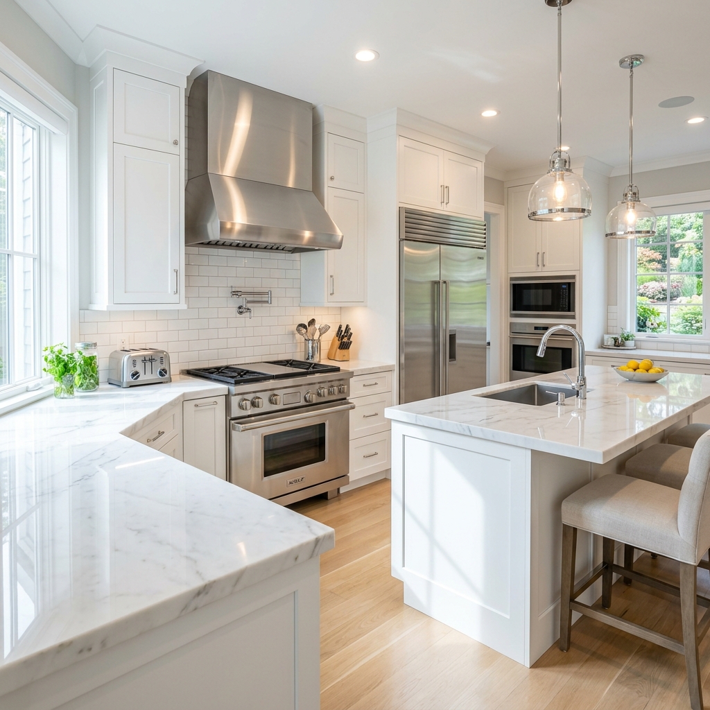 Detailed kitchen sanitization and deep cleaning service